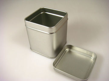 中国 70x70x145mm の金属の錫の注文の錫の包装の包装の錫を包む包装の茶錫 サプライヤー